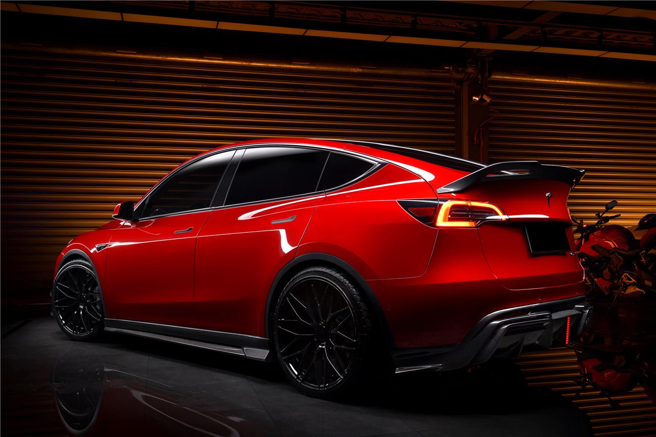 2020 - 2023 Tesla Model Y IMP Performance Carbon Fiber Side Skirts