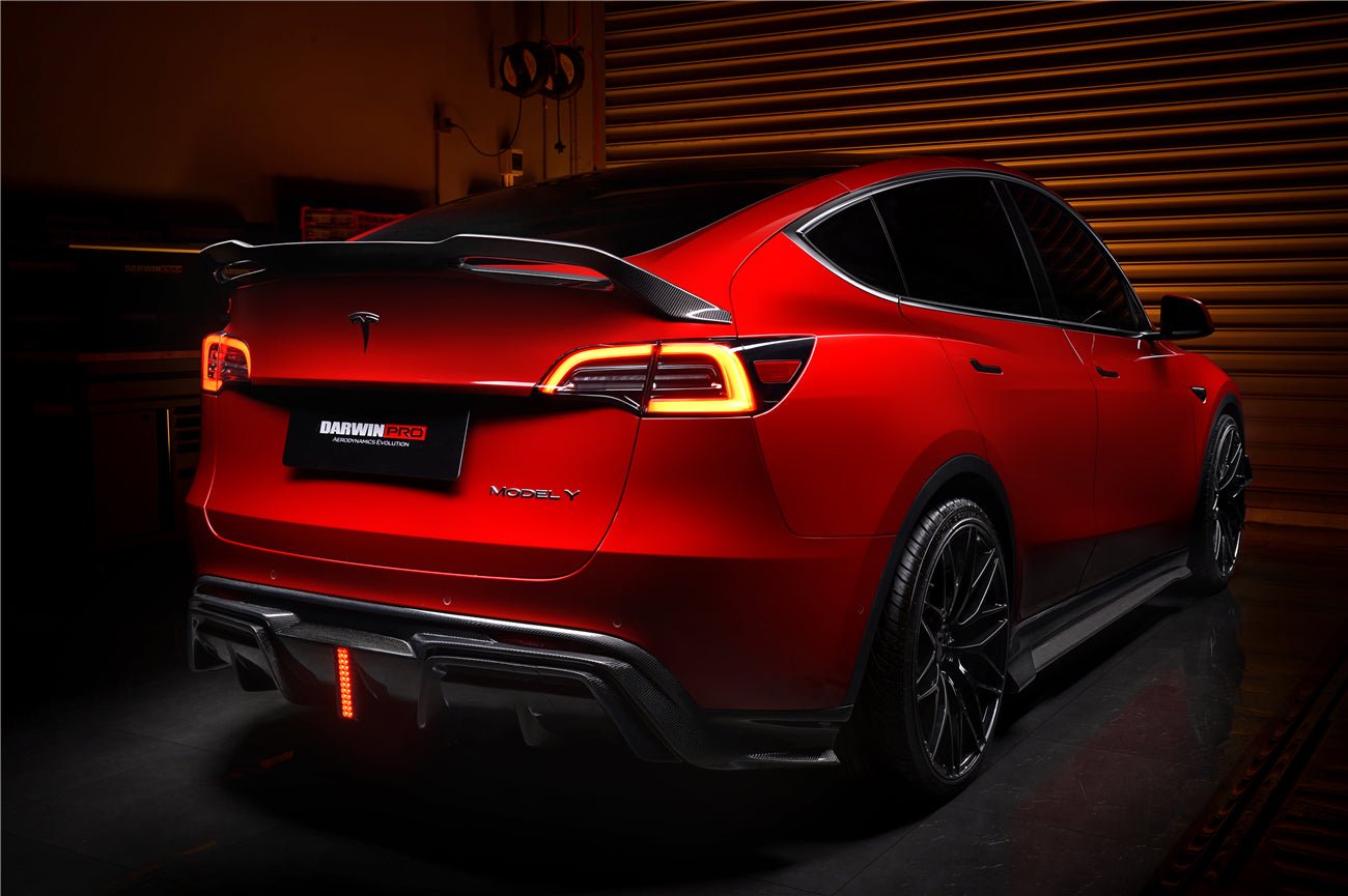 2020 - 2023 Tesla Model Y IMP Performance Carbon Fiber Side Skirts