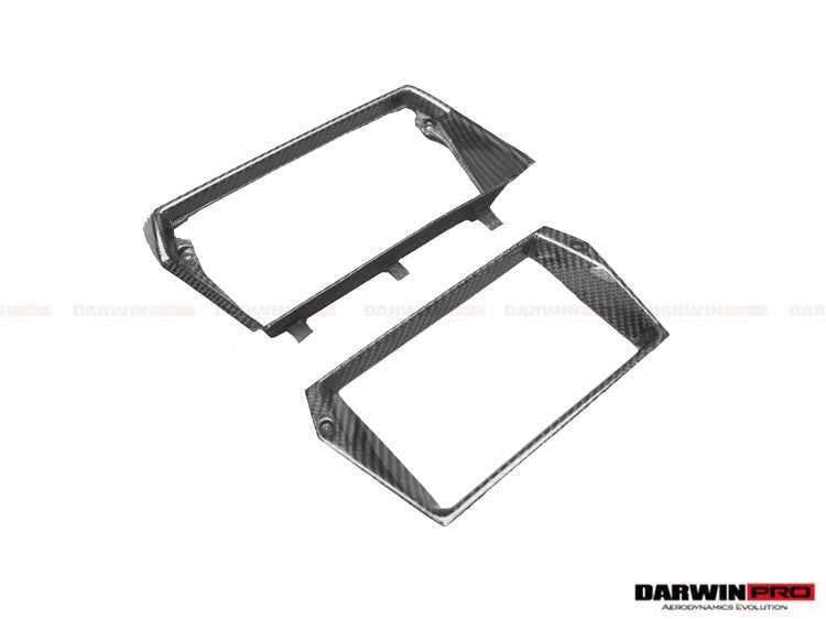 2011-2016 Lamborghini Aventador Carbon Fiber Screen Surround Panel
