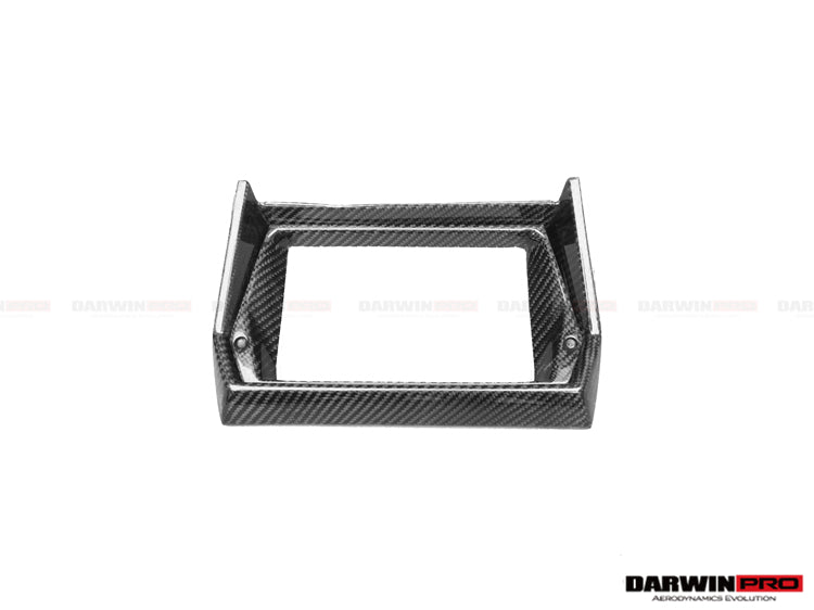 2011-2016 Lamborghini Aventador Carbon Fiber Screen Surround Panel