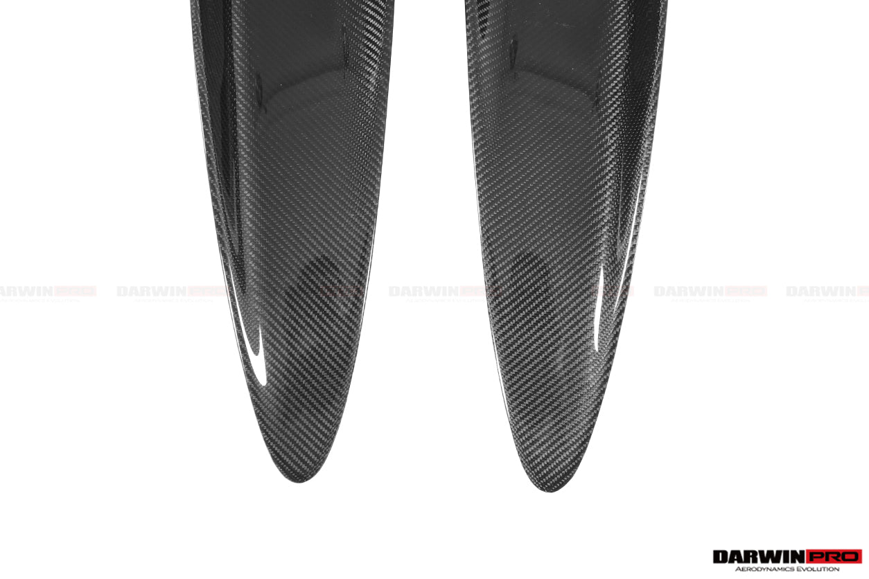 2017 - 2021 McLaren 720s Dry Carbon Fiber Rear Trunk Air Intake Vents Replacement