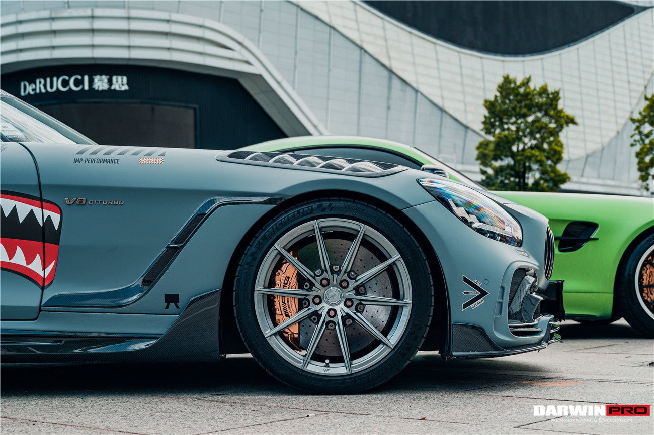 2017 - 2021 Mercedes Benz AMG GTC IMPII  Carbon Fiber Side Skirts