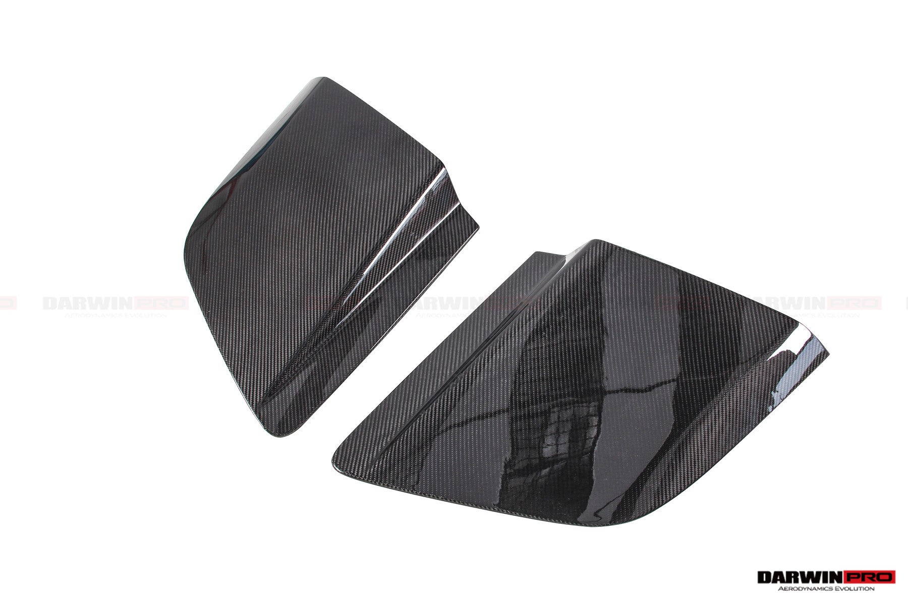 2016 - 2024 Audi R8 Coupe&Spyder GT4 Style Dry Carbon Fiber Side Door Panel Blades