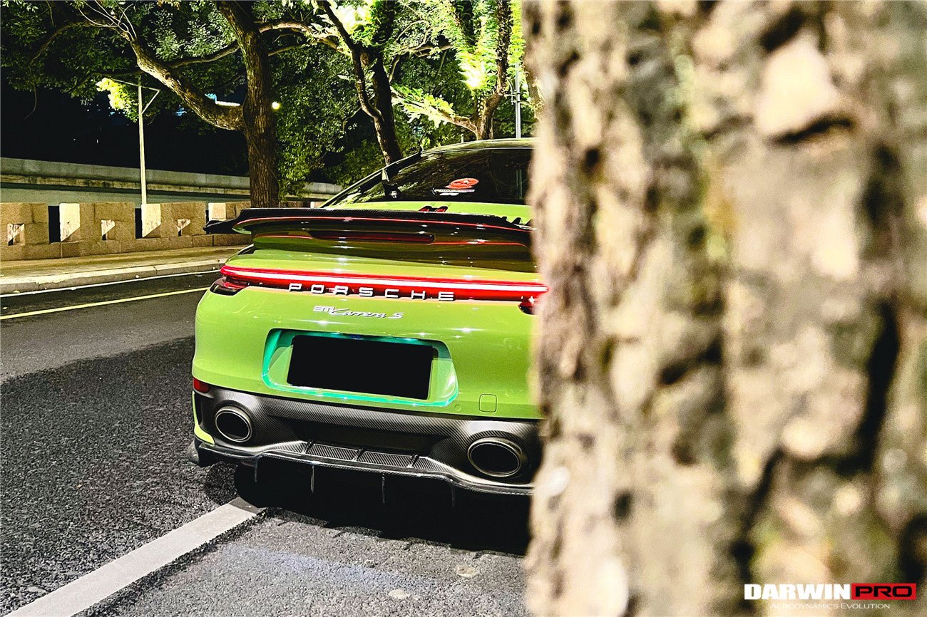 Porsche 911 992 Carrera/Targa Rear Lip DryCF (2019–2023)