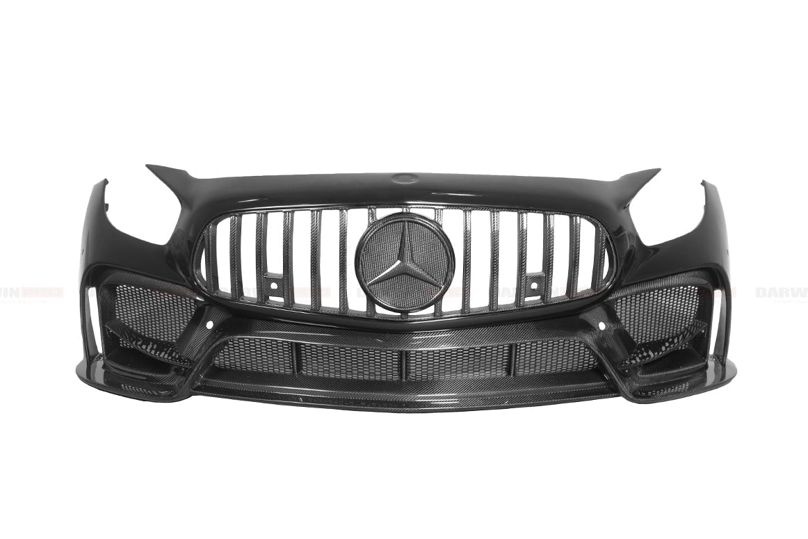 2015-2016 Mercedes Benz AMG GT GTS IMP Performance Part Carbon Fiber Front Bumper with Grill