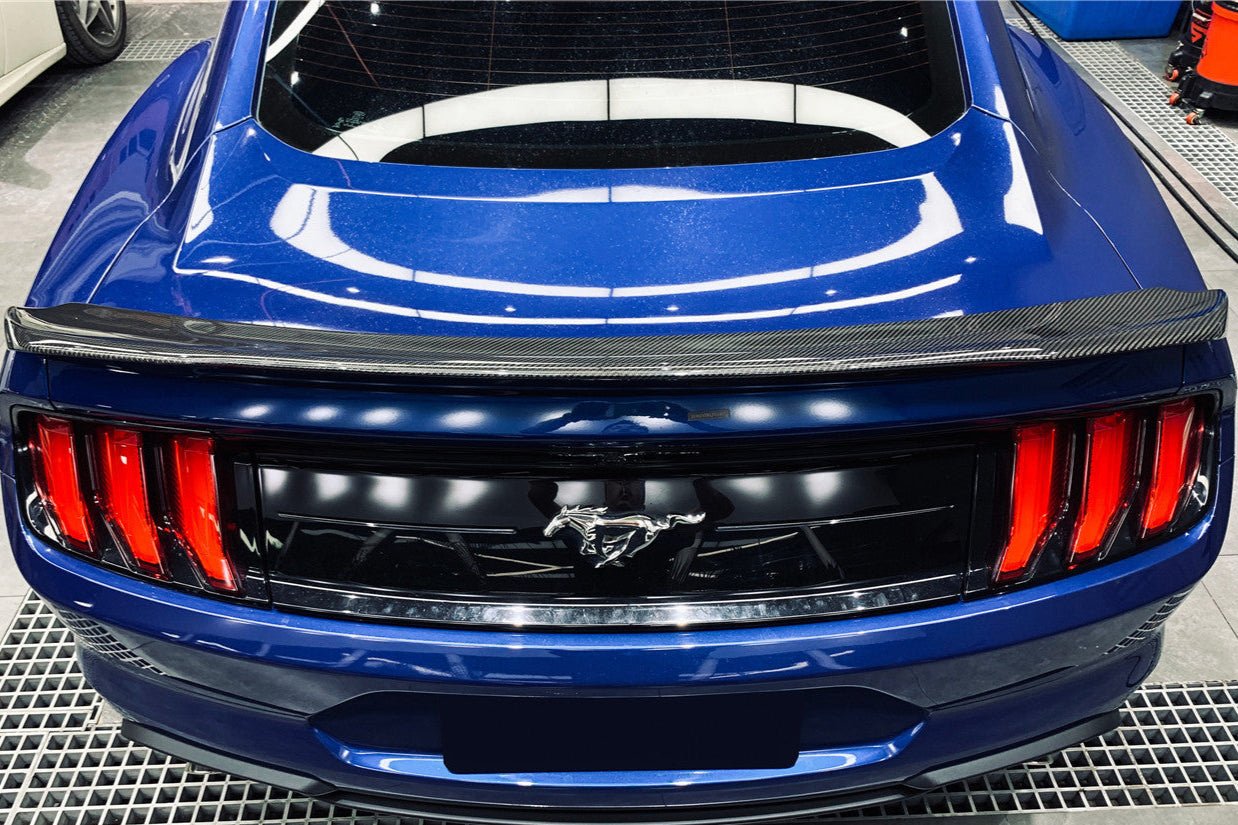 2015 - 2023 Ford Mustang BM Style Carbon Fiber Trunk Spoiler