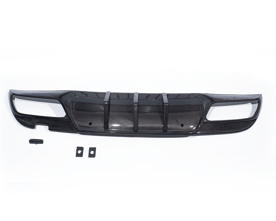 2015-2021 Mercedes Benz C205 Carbon Fiber Diffuser
