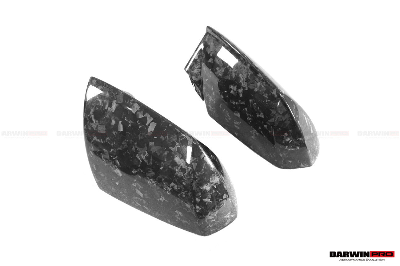 2011 - 2016 Lamborghini Aventador LP700 LP720 LP750 SVJ SV Coupe & Roadster Dry Carbon Fiber Mirror Housing Replacement