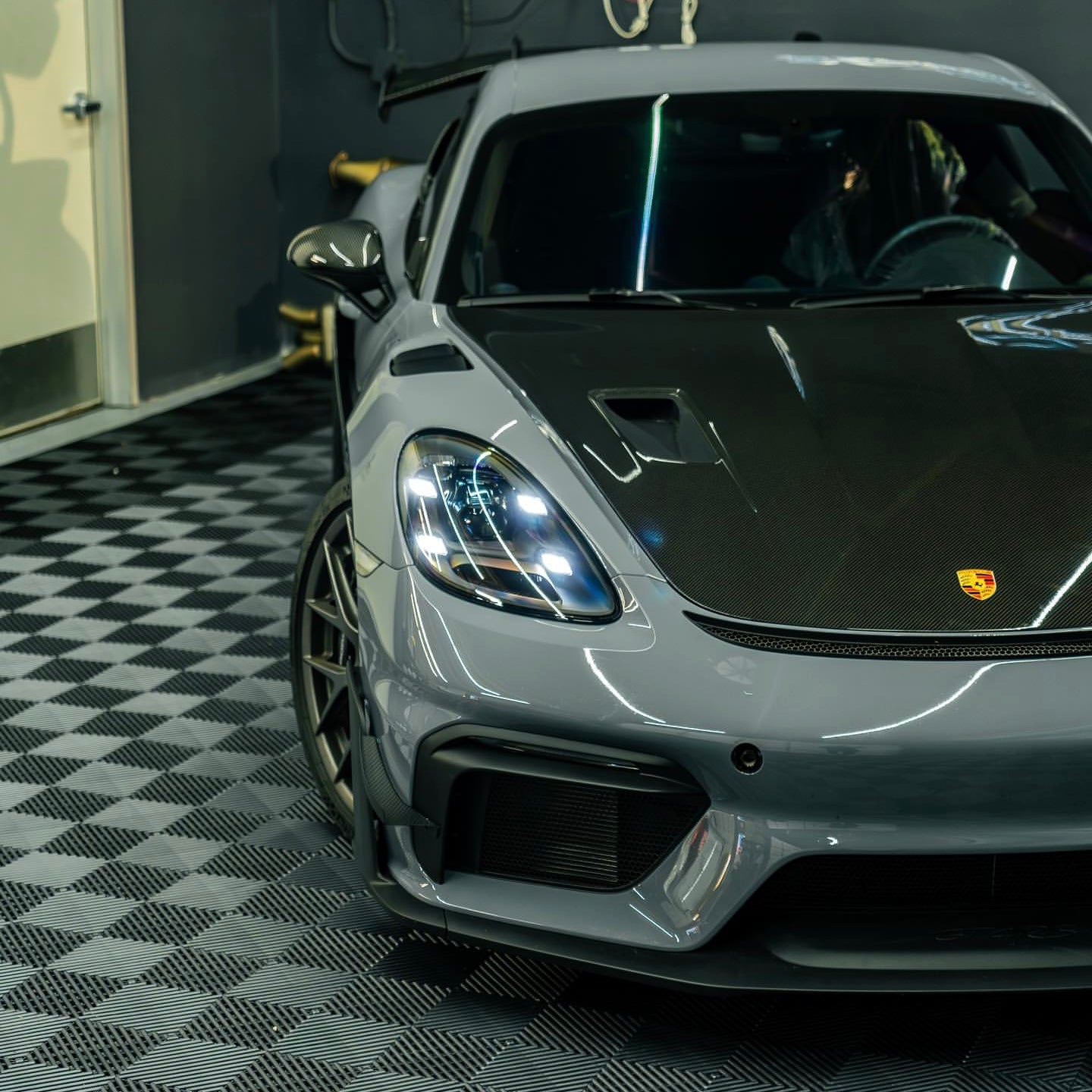 718 Matrix Style LED Headlights for Porsche 718 Boxster Cayman / GT4RS (2019 - Present Xenon Only)