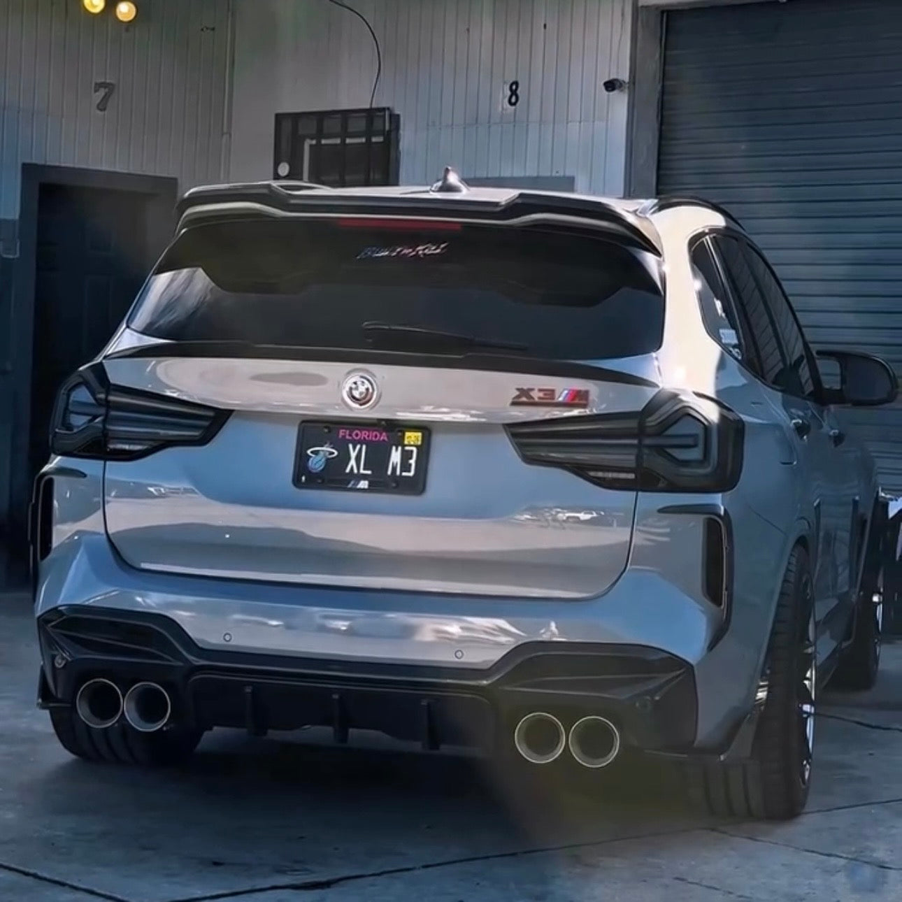 BMW G01 G08 F97 X3 iX3 X3M Clear Smoked LCI Style LED Taillights 2018-2023