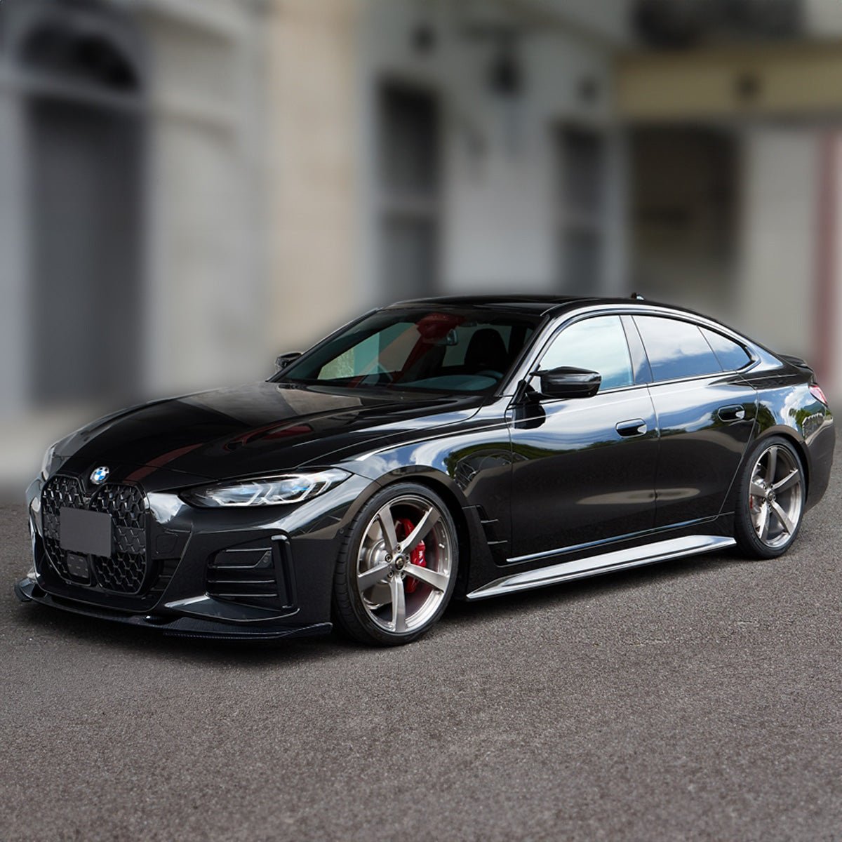 G26 4 Series BMW Glossy Black Front Lip