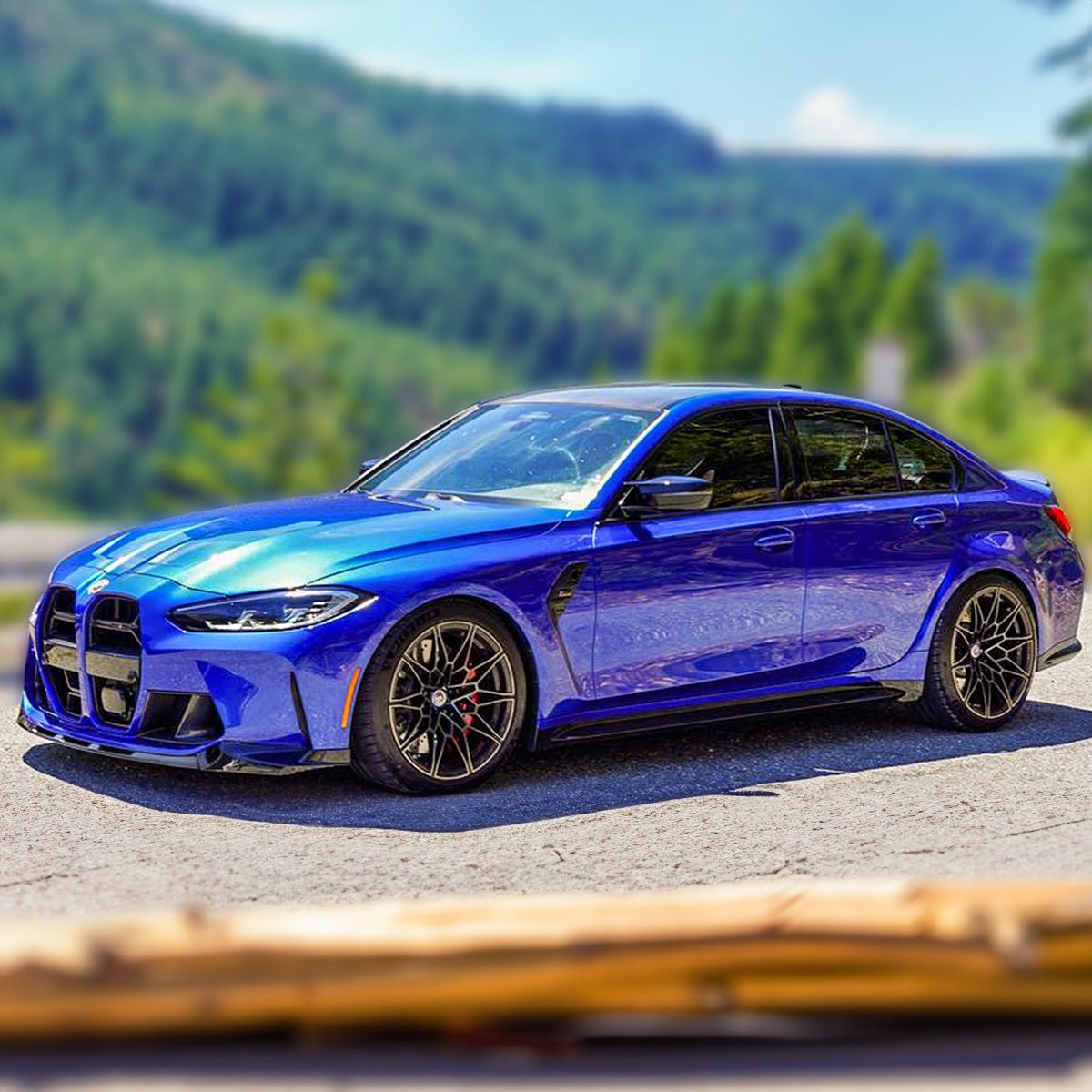 BMW G8X G80 G82 M3 M4 M Performance STYLE GLOSS BLACK LIP