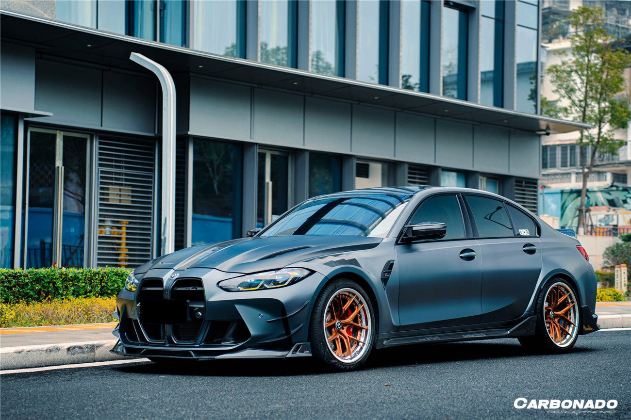 2021-2025 BMW M4 G82 G83 MP Style Carbon Fiber Side Skirts