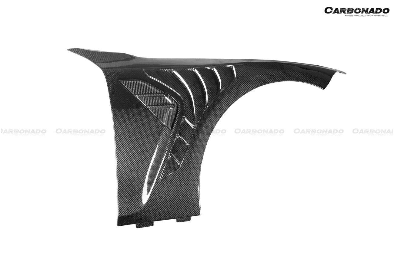 BMW M3 G80 G81 M4 G82 G83 CSL Style Dry Carbon Fiber Fender 2021-Up