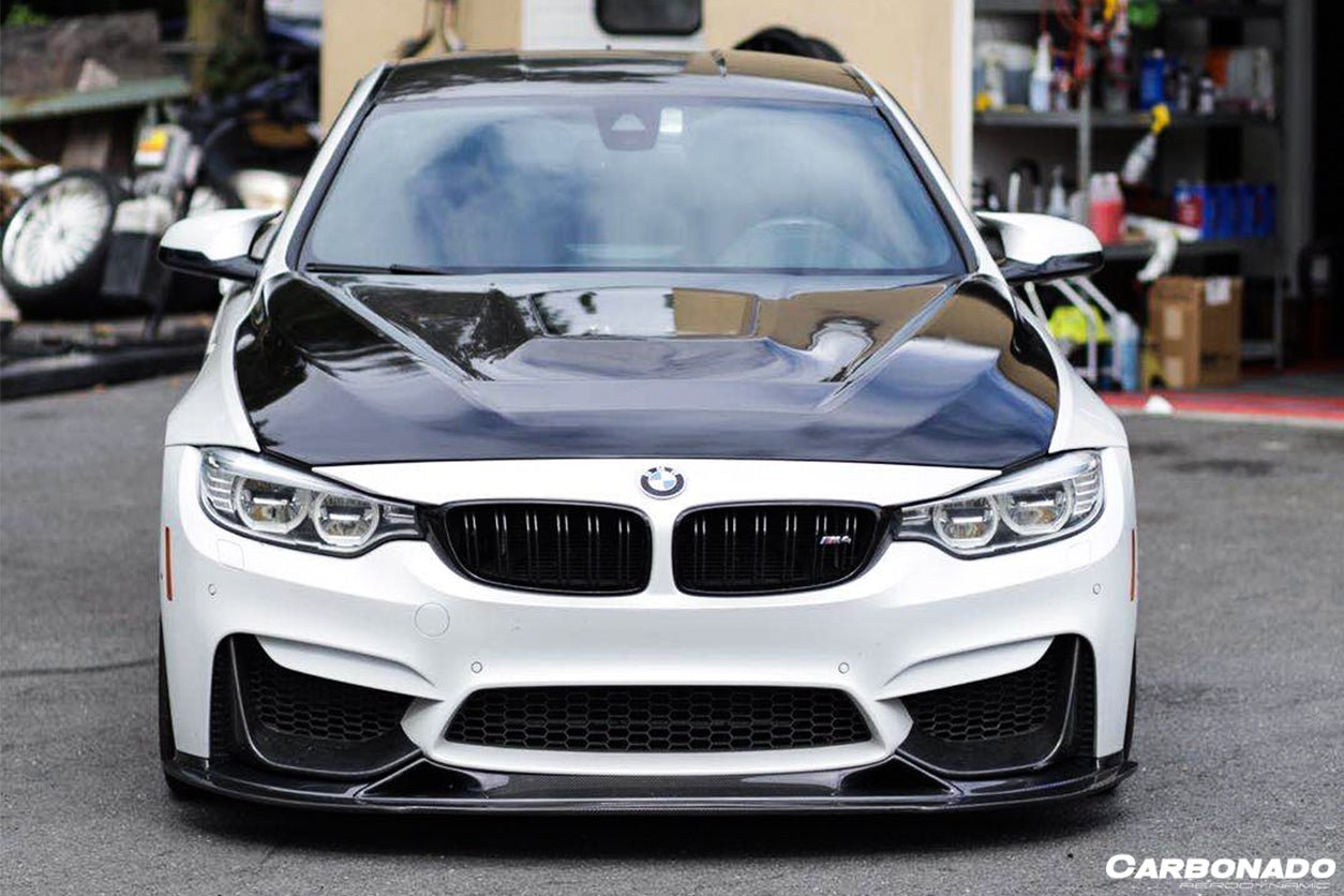 2014-2020 BMW M3 F80 & M4 F82 BS Style Carbon Fiber Front Lip