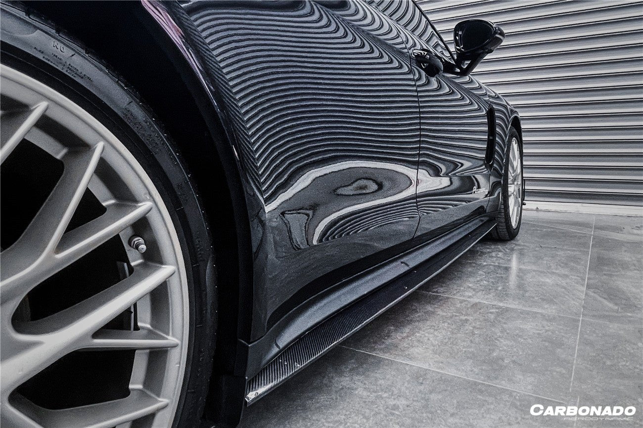 2017 - 2023 Porsche Panamera 971-1 & 971-2 OD Style Side Skirts