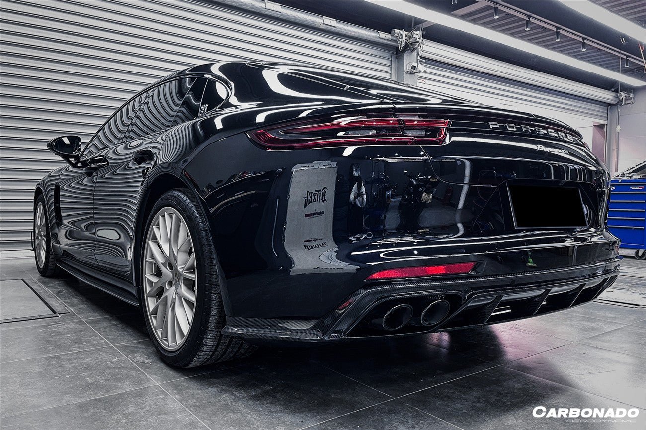 2017 - 2023 Porsche Panamera 971-1 & 971-2 OD Style Rear Lip