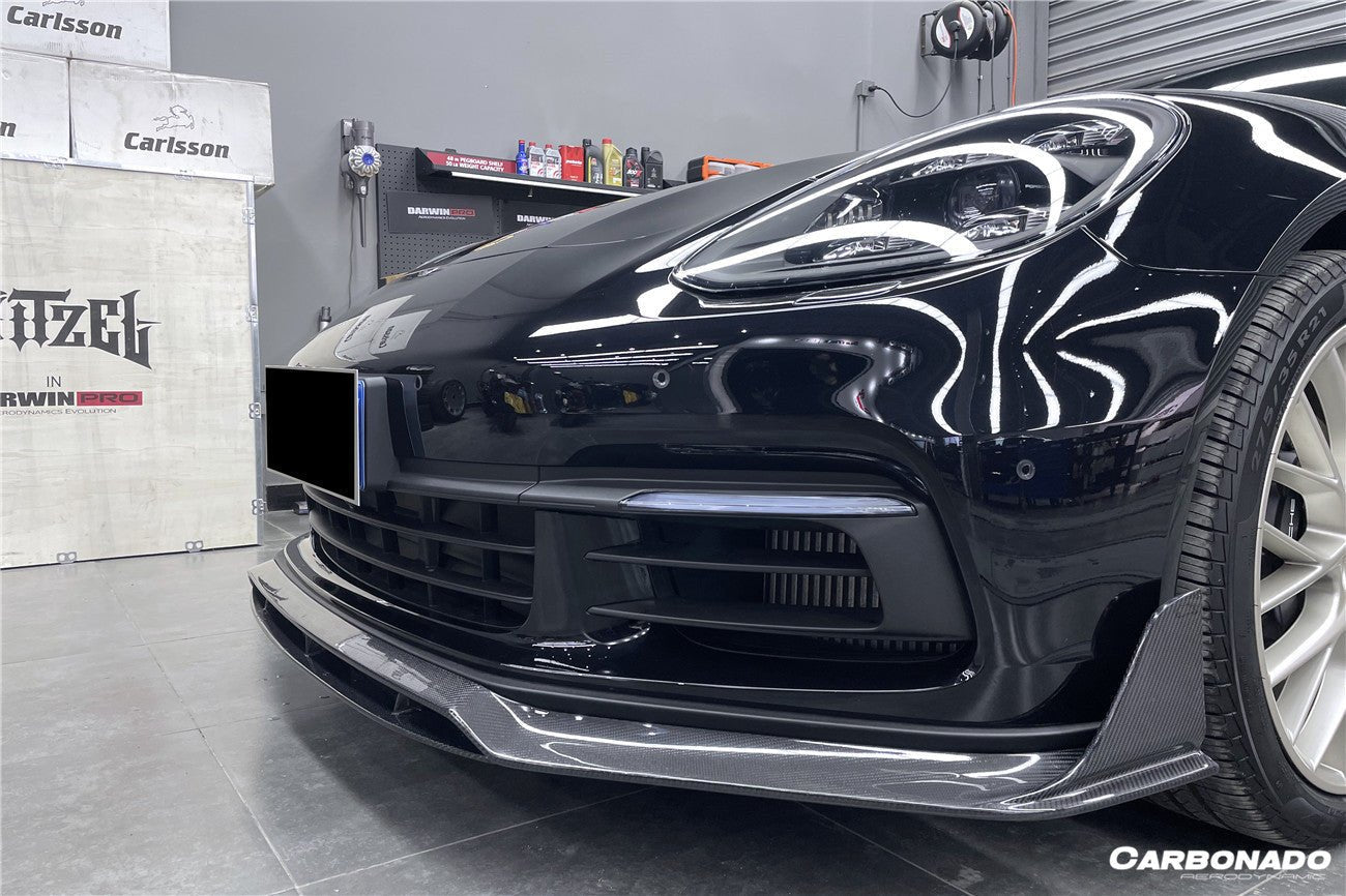 2017 - 2023 Porsche Panamera 971 4 & 4S & GTS & Turbo S OD Style Front Lip