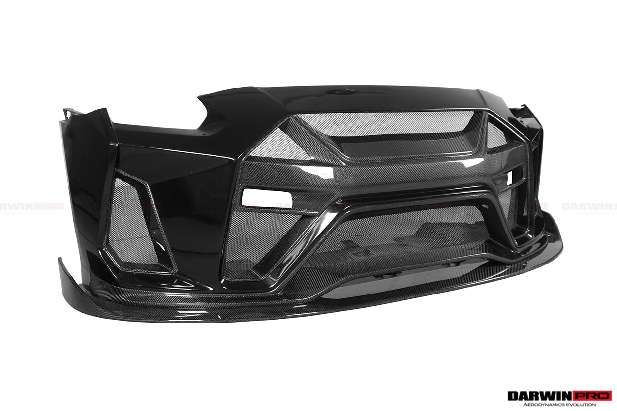 2008 - 2022 Nissan GTR R35 CBA & DBA & EBA BKSSII Style Front Bumper