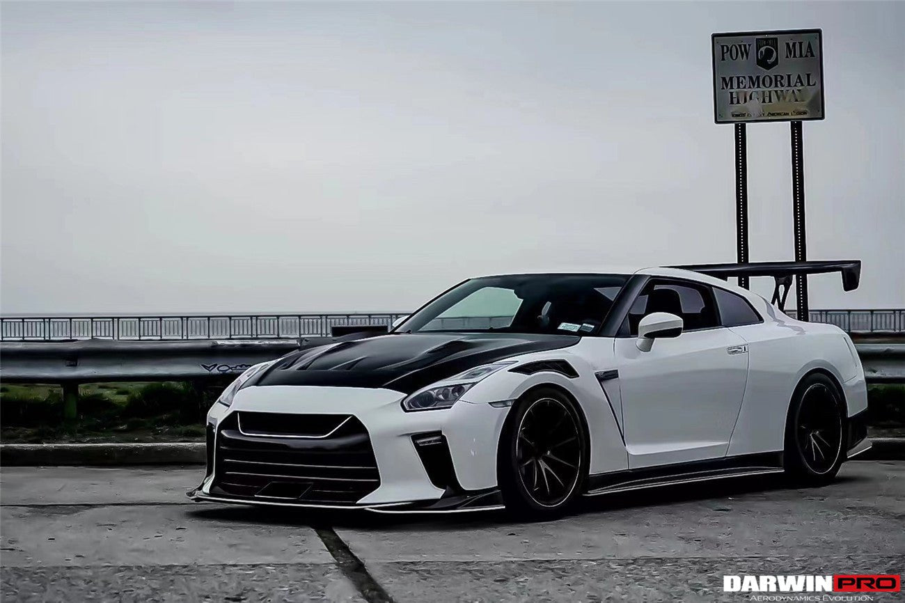 2008 - 2022 Nissan GTR R35 CBA/DBA/EBA TS Style Front Bumper