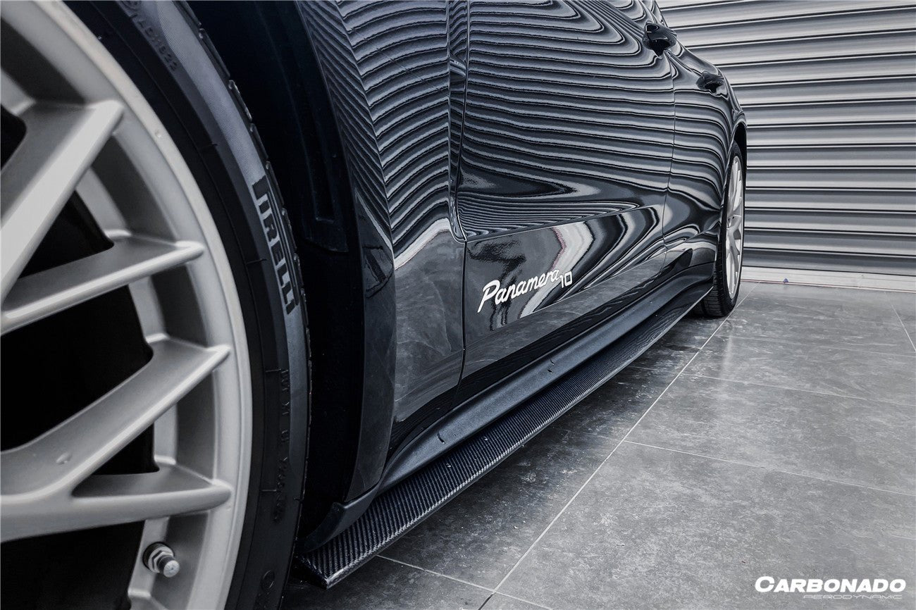 2017 - 2023 Porsche Panamera 971-1 & 971-2 OD Style Side Skirts