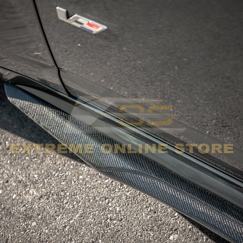 Cadillac CTS-V Coupe Carbon Fiber Side Skirts 2009-2015