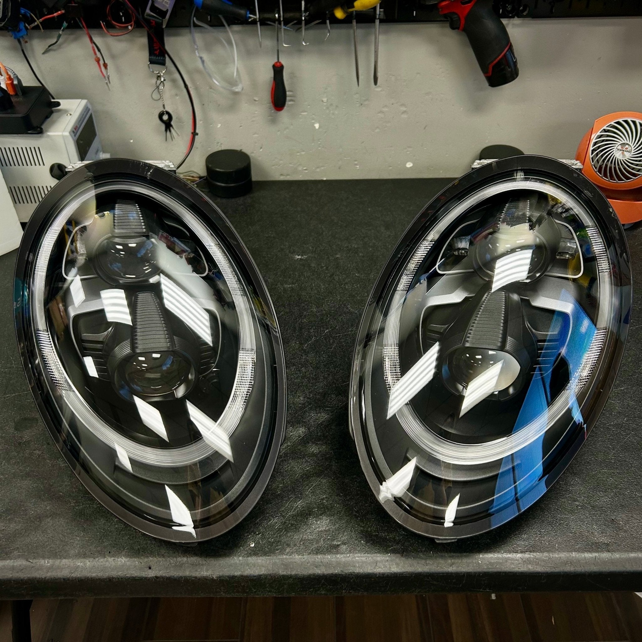 Porsche 991 Headlight Lens Replacement Service (2012-2019)