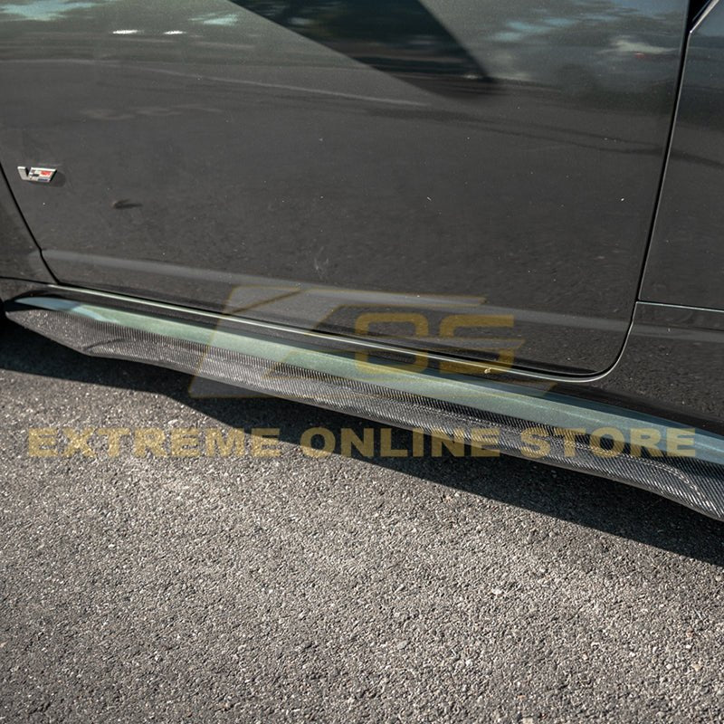 Cadillac CTS-V Coupe Carbon Fiber Side Skirts 2009-2015