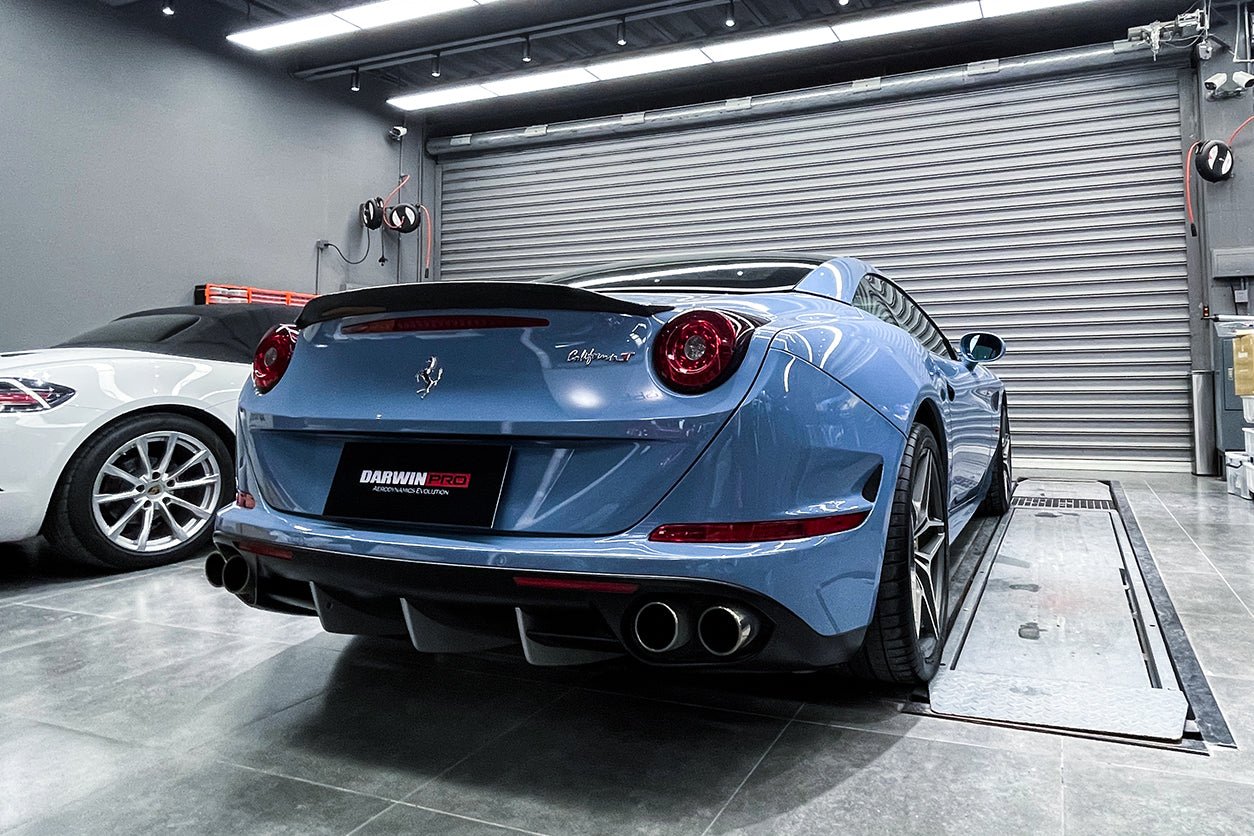 2015 - 2018 Ferrari California BKSS Style Carbon Fiber Trunk Spoiler