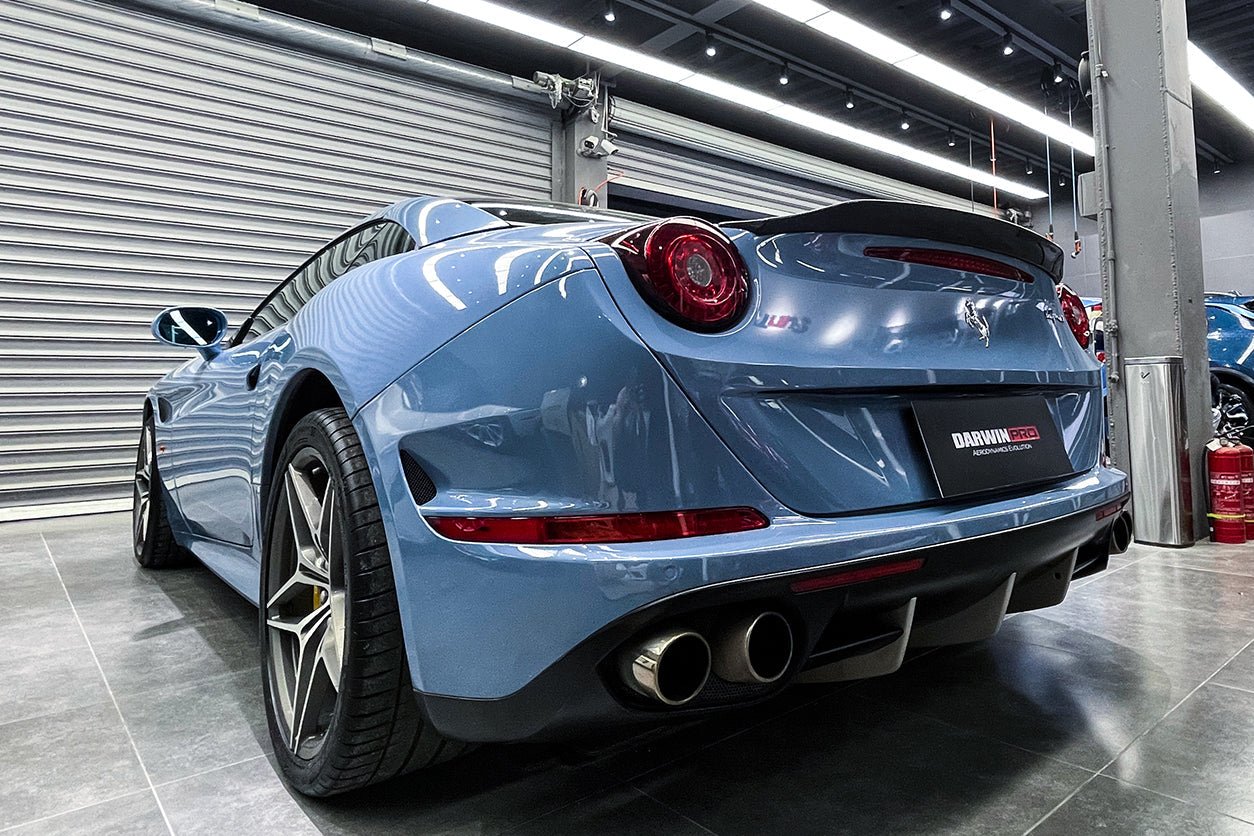 2015 - 2018 Ferrari California BKSS Style Carbon Fiber Trunk Spoiler