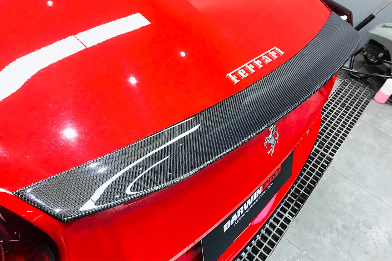 2015 - 2018 Ferrari California BKSS Style Carbon Fiber Trunk Spoiler