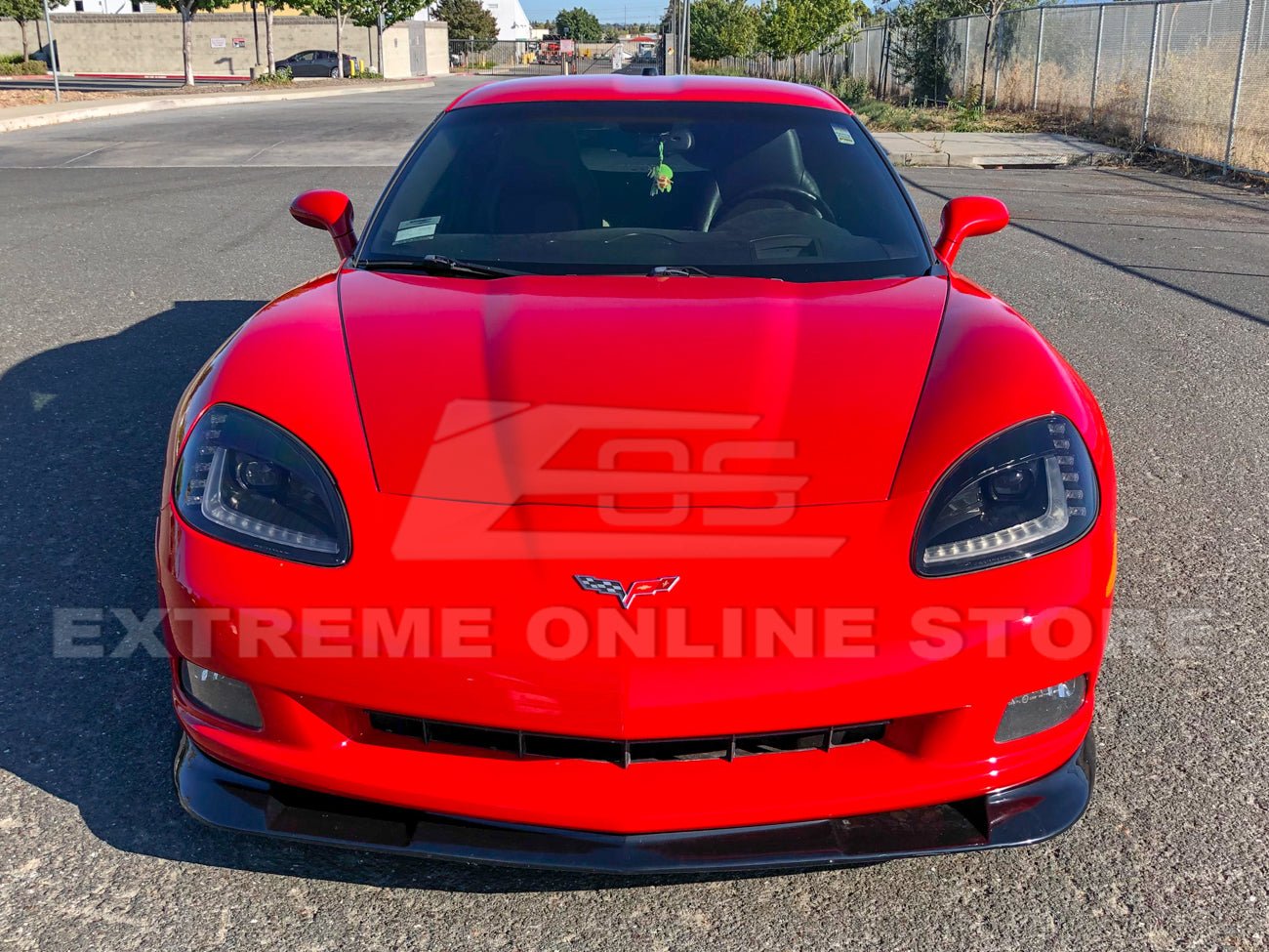 Chevrolet Corvette C6 ZR1 Conversion Extended Splitter Kit (2005–2013)