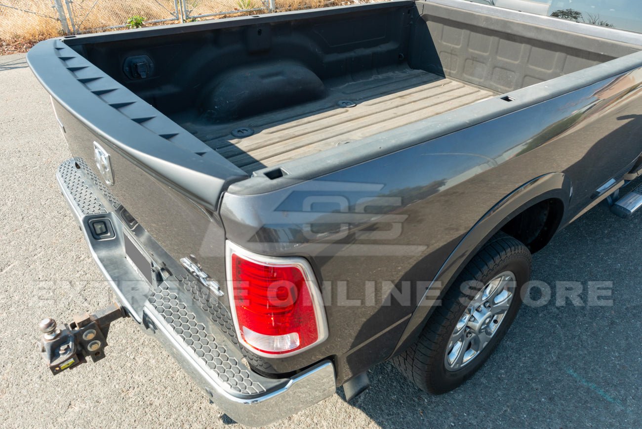 Ram 1500 2500 3500 DS Matte Black Rear Tailgate Spoiler 2009-2018