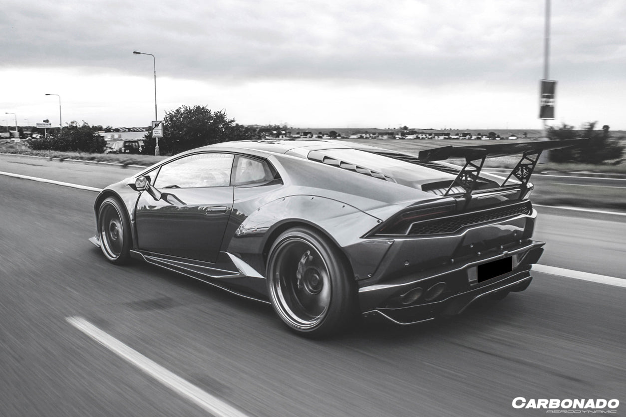 2015 - 2020 Lamborghini Huracan LP610/LP580 DE Style Wide Fender Flares