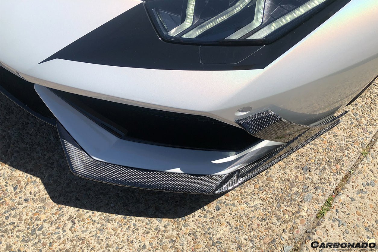 2015 - 2020 Lamborghini Huracan LP610 MD Style Carbon Fiber Front Lip