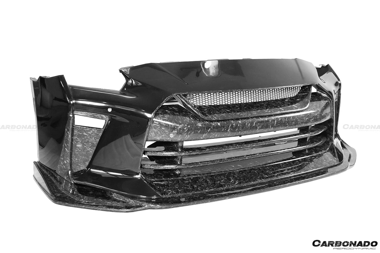 2008 - 2022 Nissan GTR R35 CBA/DBA/EBA TS Style Front Bumper