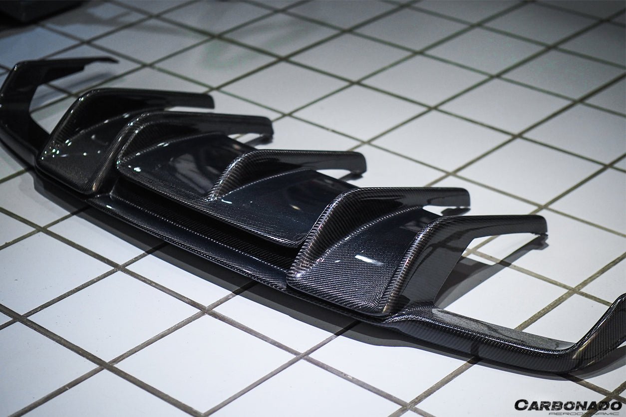 2011 - 2015 Mercedes Benz CLS400 CLS500 CLS63 AMG W218 RT Style Rear Diffuser