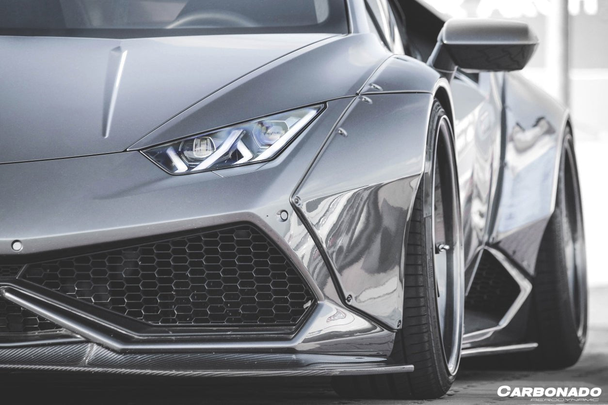 2015 - 2020 Lamborghini Huracan LP610 DE Style Front Lip