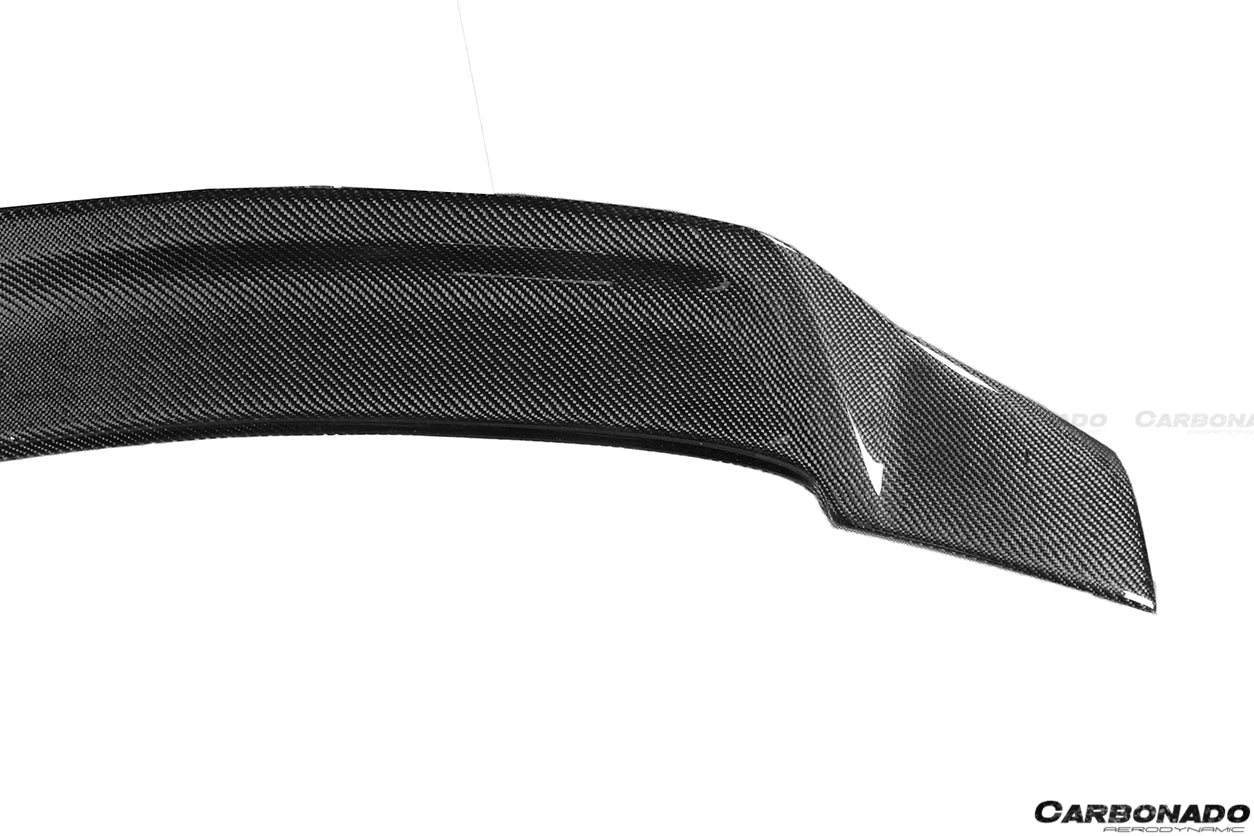 2008 - 2014 Mercedes Benz W204 C Class/ C63 AMG Sedan RT Style Carbon Fiber Trunk Spoiler