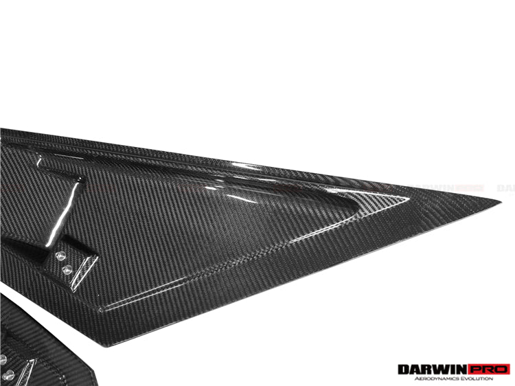 2011 - 2016 Lamborghini Aventador LP700 Coupe & Roadster BKSS Style Carbon Fiber Rear Side Scoops