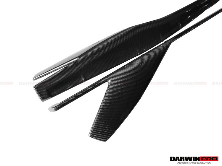 2011 - 2016 Lamborghini Aventador LP700 Coupe/Roadster BKSS Style Carbon Fiber Side Skirts Under Board