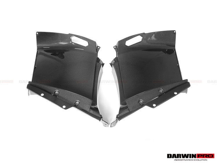 2011-2016 Lamborghini Aventador LP700 Carbon Fiber Quarter Panel Fender Vent Inside