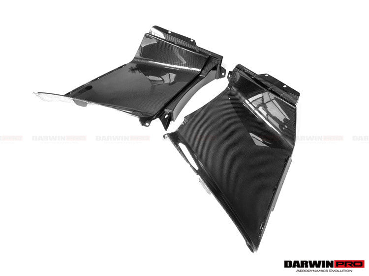 2011-2016 Lamborghini Aventador LP700 Carbon Fiber Quarter Panel Fender Vent Inside