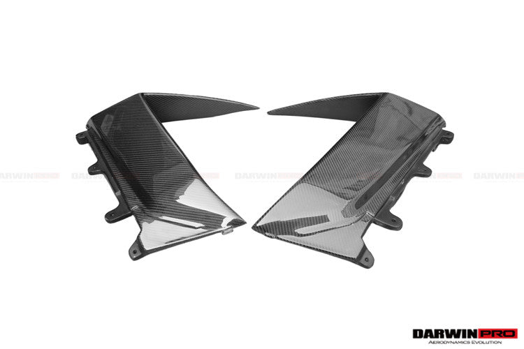 2011-2016 Lamborghini Aventador BKSS Style Carbon Fiber Fender Vent (Outside)