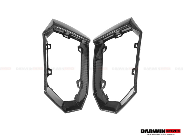 2011-2016 Lamborghini Aventador Carbon Fiber Rear Bumper Grille