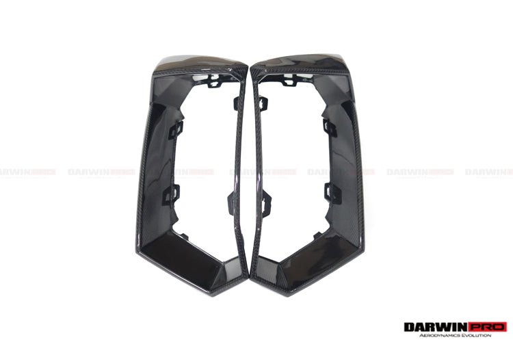 2011-2016 Lamborghini Aventador Carbon Fiber Rear Bumper Grille