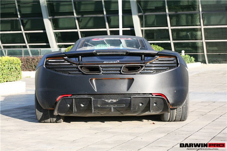 2011 - 2017 McLaren MP4 12C/650s DP Style Carbon Fiber Rear Diffuser