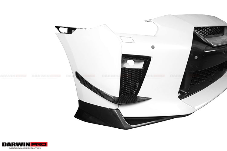 2017 - 2022 Nissan GTR R35 EBA BKSS Style Carbon Fiber Front Canards
