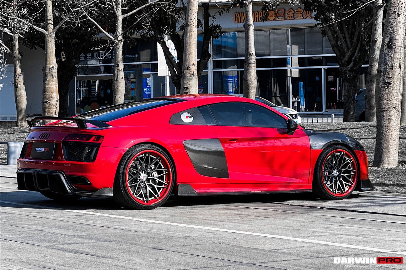 2016 - 2018 Audi R8 Coupe iMP Performance Carbon Fiber Side Skirts Under Board