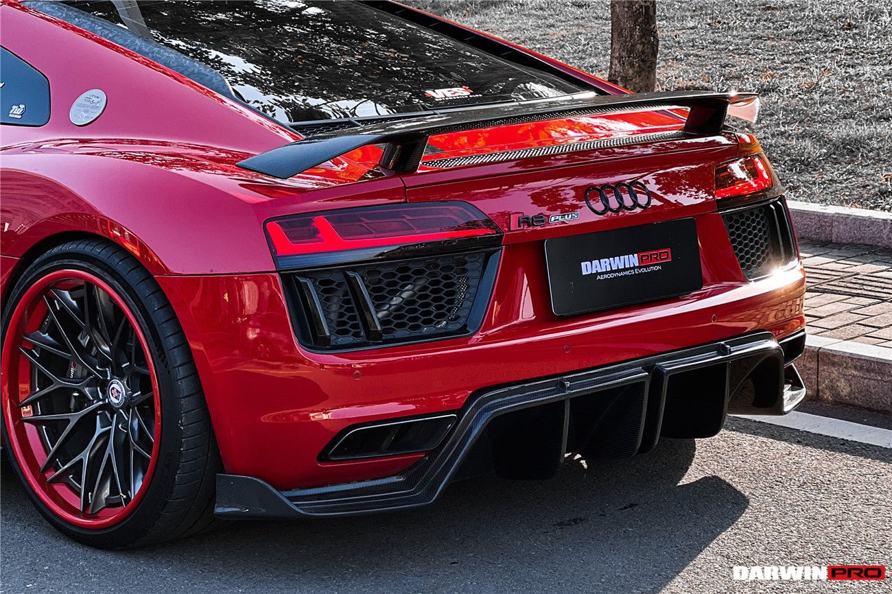 2016 - 2023 Audi R8 GEN2&GEN3 Coupe ONLY GT Style Carbon Fiber Trunk Wing